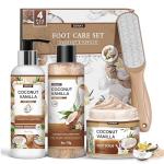 Coconut & Vanilla Foot Soak Set for Healthy Feet