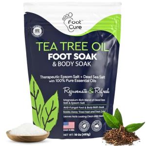 Tea Tree Oil Foot Soak with Epsom Salt 16 oz
