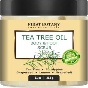 Tea Tree Oil Body & Foot Scrub with Salt