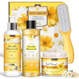 Vanilla Chamomile Foot Soak Kit for Soft Feet