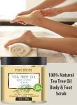 Tea Tree Oil Body & Foot Scrub with Salt