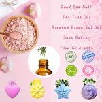 Lanwexy Tea Tree Oil Foot Soak Bombs, 16 Pack