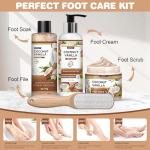 Coconut & Vanilla Foot Soak Set for Healthy Feet