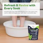 Tea Tree Oil Foot Soak with Epsom Salt 16 oz