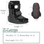 Air Walker Boot for Ankle Support - Black XL