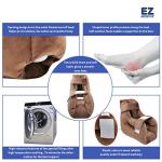 Velour Heel Protector Pillow for Comfort and Relief