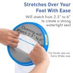 Waterproof Leg Cast Cover for Shower - Reusable Protector