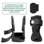 Air Walker Boot for Ankle Support - Black XL