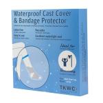 Waterproof Leg Cast Cover for Shower - Reusable Protector