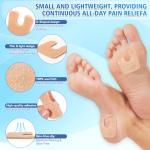 72 Pcs U-Shaped Felt Callus Cushions for Feet