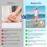 72 Pcs U-Shaped Felt Callus Cushions for Feet