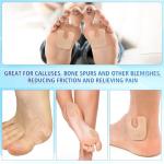 72 Pcs U-Shaped Felt Callus Cushions for Feet