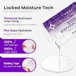 Glamonade Nail Polish Remover Wipes - 50 Pack