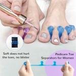 Soft Gel Toe Separators for Perfect Pedicures