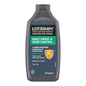 Lotrimin Daily Antifungal Foot Powder for Odor