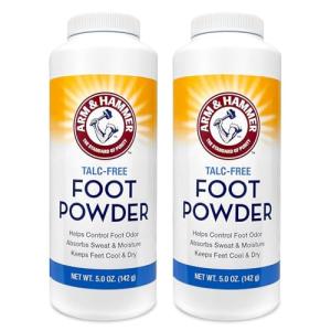 Arm & Hammer Talc-Free Foot Powder - 2 Pack