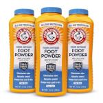 Arm & Hammer Talc-Free Foot Powder, 3 Pack