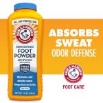 Arm & Hammer Talc-Free Foot Powder, 3 Pack