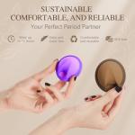 YTYOMUR Reusable Menstrual Disc Set - Soft & Leakproof