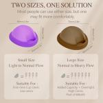 YTYOMUR Reusable Menstrual Disc Set - Soft & Leakproof