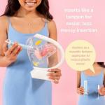 Pixie 2 Menstrual Discs with Applicator Bundle