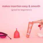 Pixie Natural Lubricant for Menstrual Cups