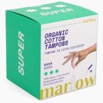 Organic Cotton Tampons with Plant-Based Applicator - 18 Count