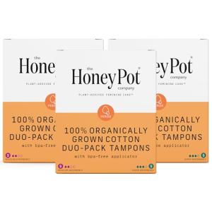 Organic Cotton Core Tampons - Regular & Super