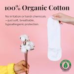 Soft Organic Cotton Menstrual Cloth Pads - Reusable