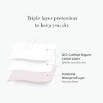 Rael Reusable Organic Cotton Panty Liners (5 Count)