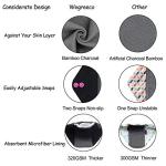 Wegreeco Charcoal Reusable Menstrual Pads - 5 Pack