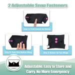 Reusable Charcoal Menstrual Pads - 6 Pack Set