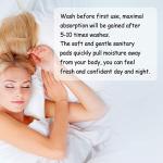 Wegreeco Charcoal Reusable Menstrual Pads - 5 Pack