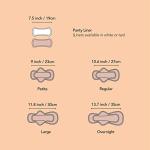 Rael Reusable Organic Cotton Panty Liners (5 Count)