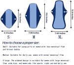 Asenappy Soft Adjustable Reusable Menstrual Pads - 9 pcs