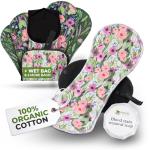 Organic Cotton Reusable Period Pads for Heavy Flow