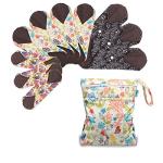 Teamoy 10-Pack Reusable Cloth Menstrual Pads
