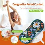 Organic Cotton Reusable Period Pads for Heavy Flow