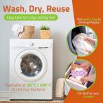 Organic Cotton Reusable Period Pads for Heavy Flow