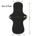 Asenappy Reusable Bamboo Charcoal Menstrual Pads Pack