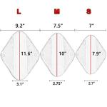 Teamoy 10-Pack Reusable Cloth Menstrual Pads