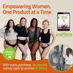 Organic Cotton Reusable Period Pads for Heavy Flow