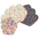 Teamoy 10-Pack Reusable Cloth Menstrual Pads