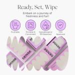 pH Balanced Cleansing Wipes for Women, 12 Pack