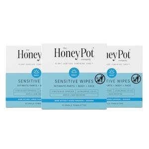 Honey Pot Feminine Wipes - 15 Individually Wrapped