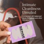 pH Balanced Cleansing Wipes for Women, 12 Pack