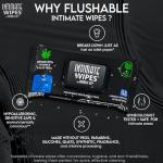 Gentle Intimate Wipes with Vitamin E and Aloe