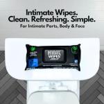 Gentle Intimate Wipes with Vitamin E and Aloe