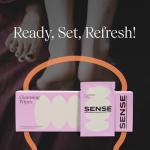 pH Balanced Cleansing Wipes for Women, 12 Pack