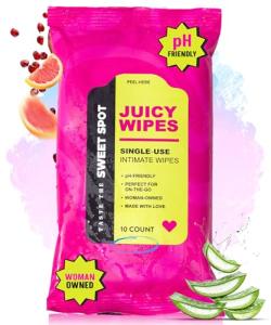 Sweet Spot Flushable Feminine Wipes - 10ct